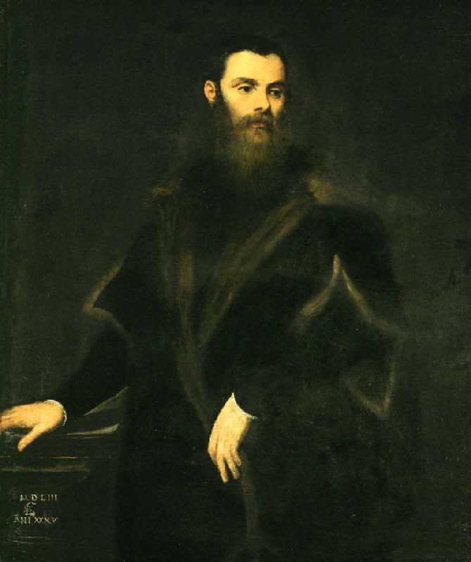 Lorenzo Soranzo, venezianischer Ratsherr im Alter von 35 Jahren a Tintoretto (alias Jacopo Robusti)