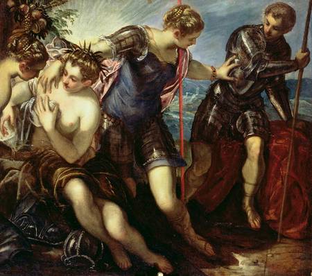 Minerva Repelling Mars a Tintoretto (alias Jacopo Robusti)