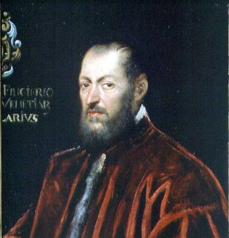 Portrait of Andrea Frizier, Grand Chancellor of Venice a Tintoretto (alias Jacopo Robusti)