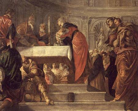 The Presentation of Jesus in the Temple a Tintoretto (alias Jacopo Robusti)