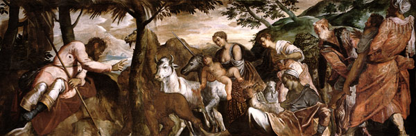 St. Roch and the Beasts of the Field a Tintoretto (alias Jacopo Robusti)