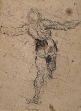 Study of a Male Nude from Behind
