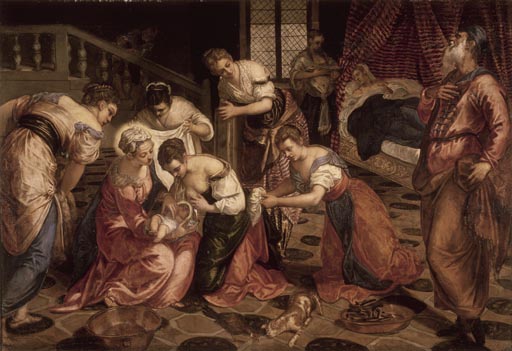 Tintoretto, Geburt Mariae a Tintoretto (alias Jacopo Robusti)