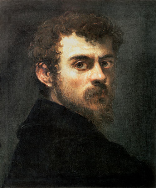 Self Portrait a Tintoretto (alias Jacopo Robusti)