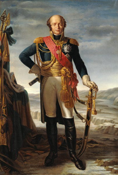 Portrait of Louis Nicolas Davout (1770-1823) Prince of Eckmuhl a Tito Marzocchi de Belluci