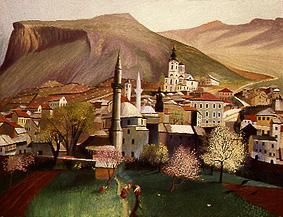 The spring beginning in Mostar a Tivadar Csontváry-Kosztka