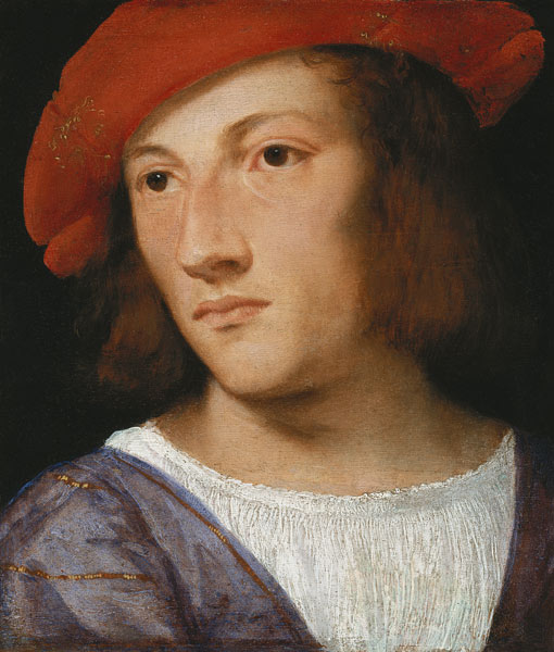 Bildnis eines jungen Mannes a Tiziano (alias Tiziano Vercellio)