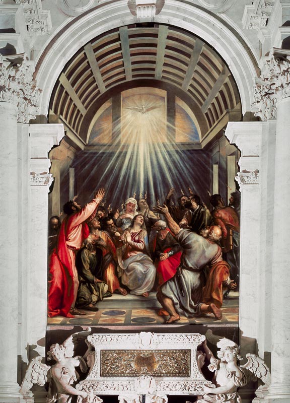 Pentecost a Tiziano (alias Tiziano Vercellio)