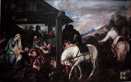 The Adoration of the Magi a Tiziano (alias Tiziano Vercellio)