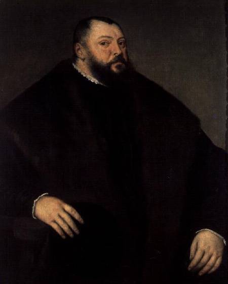 Elector Johann Freidrich ven Sachsen (1503-54) a Tiziano (alias Tiziano Vercellio)