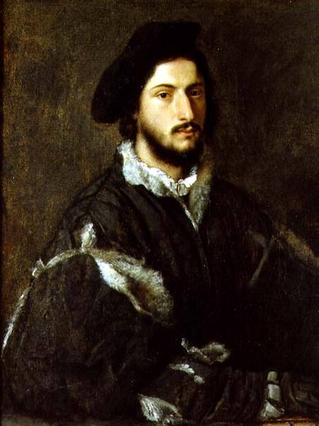 Portrait of Vincenzo Mosti a Tiziano (alias Tiziano Vercellio)