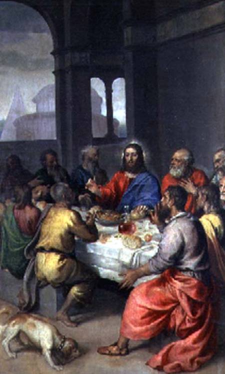 The Last Supper a Tiziano (alias Tiziano Vercellio)