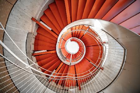 orange spiral