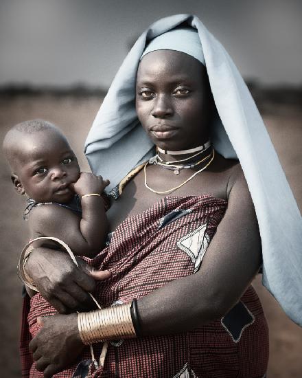 Ovanguendelengo Mother and Baby