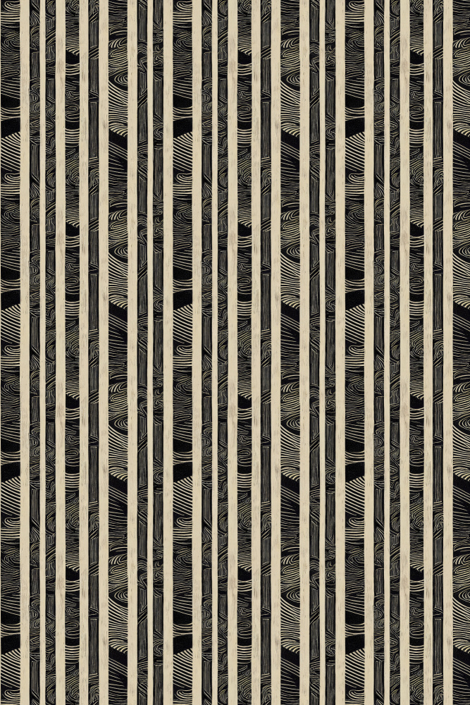 Beige Striped Pattern a Treechild
