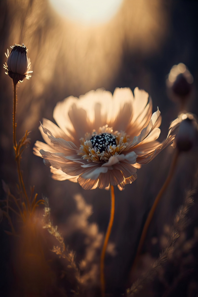 Flower in Morning Sun a Treechild