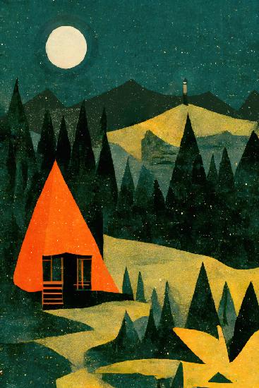 Cabin In The Forest