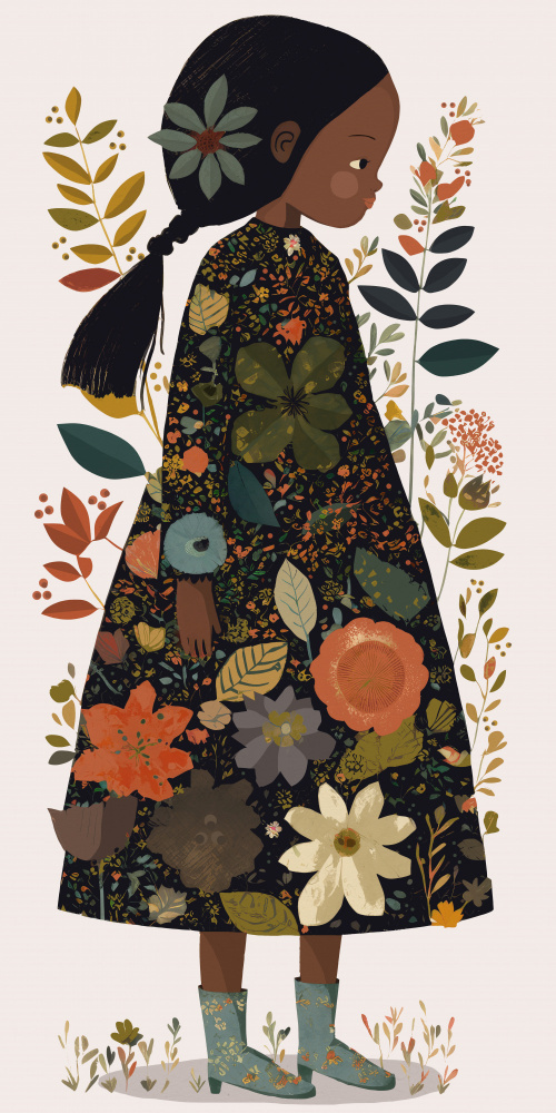 Little Flower Girl a Treechild