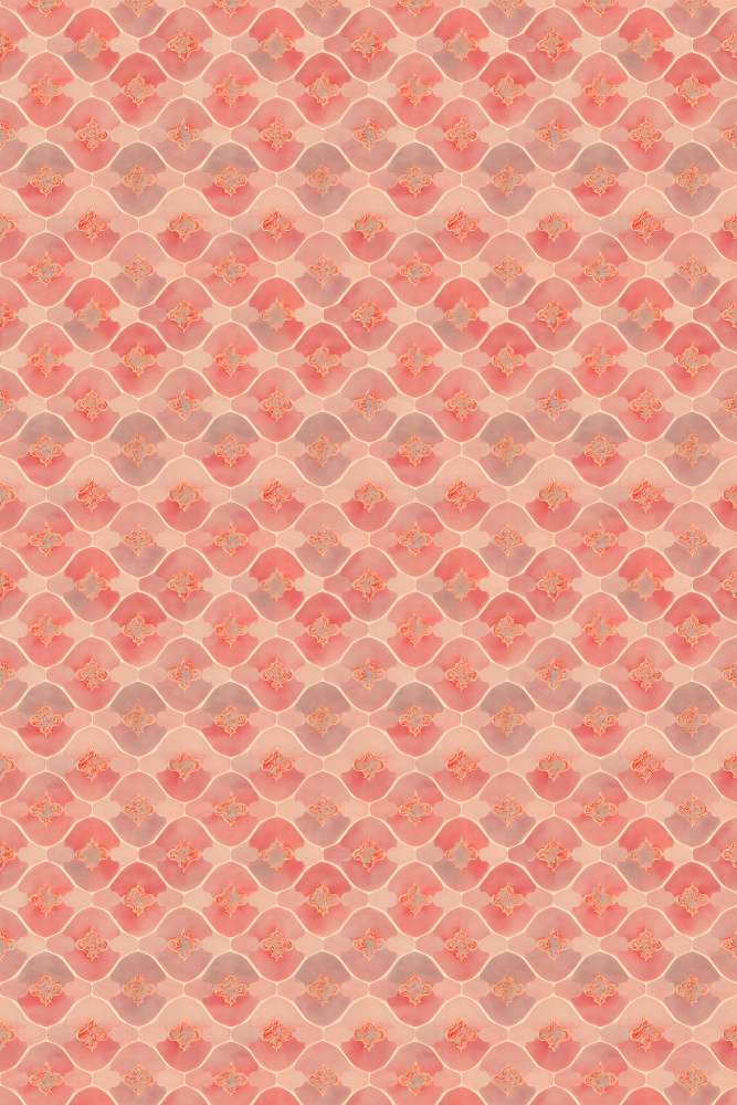 Pink Romantic Pattern a Treechild