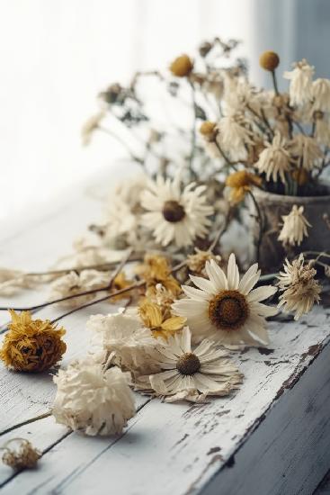 Dry Flowers Arrangement