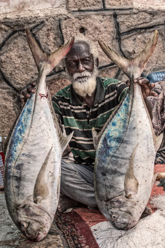 Socotri fish vendor a Trevor Cole