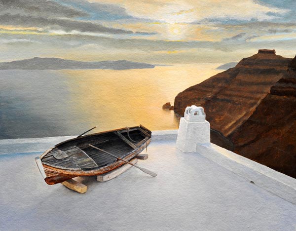 Santorini 7 a Trevor  Neal