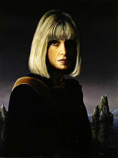 The Artist''s Wife, 1993 (oil over tempera on canvas)  a Trevor  Neal