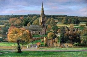 Edensor, Chatsworth Park, Derbyshire