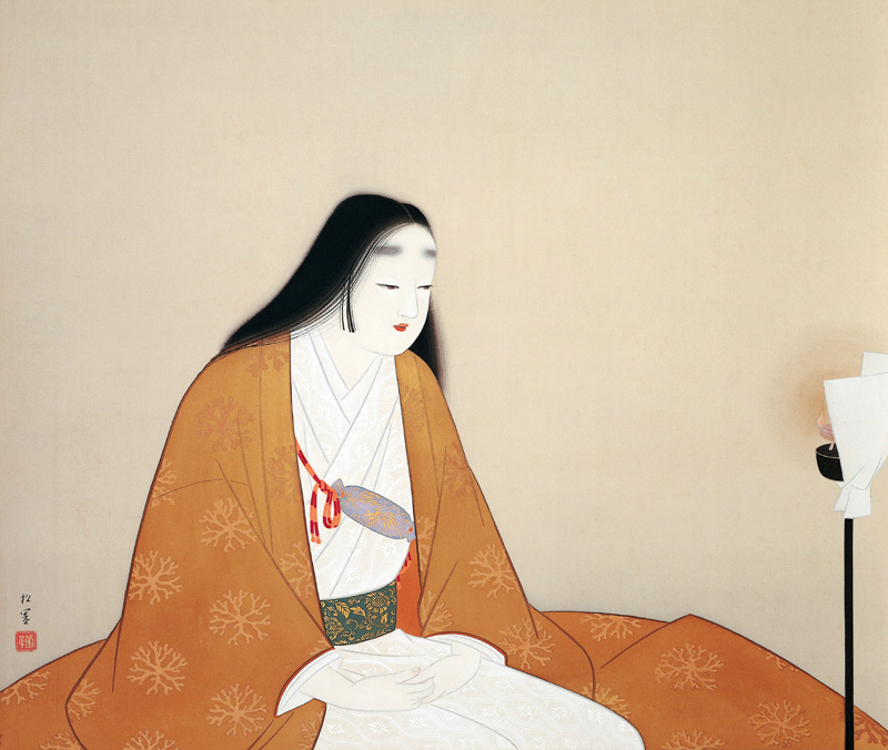 Mrs. Kusunoki Masashige a Uemura Shoen