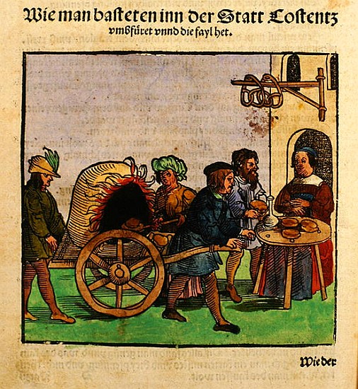 How they made bread at the Council of Constance, from ''Chronik des Konzils von Konstanz'' a Ulrich von Richental