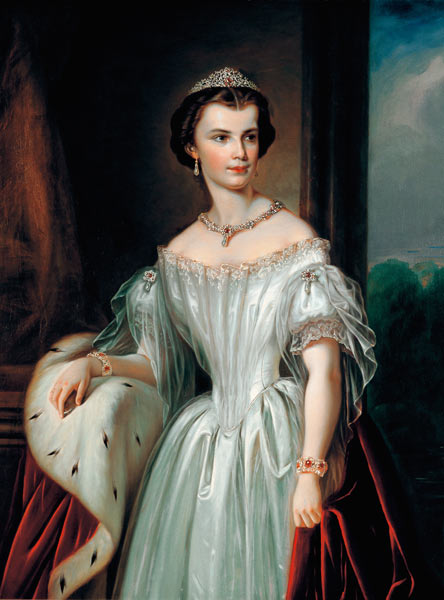 Kaiserin Elisabeth von Österreich und Königin von Ungarn (1837-1898). a (circa 1900) Pittore anonimo