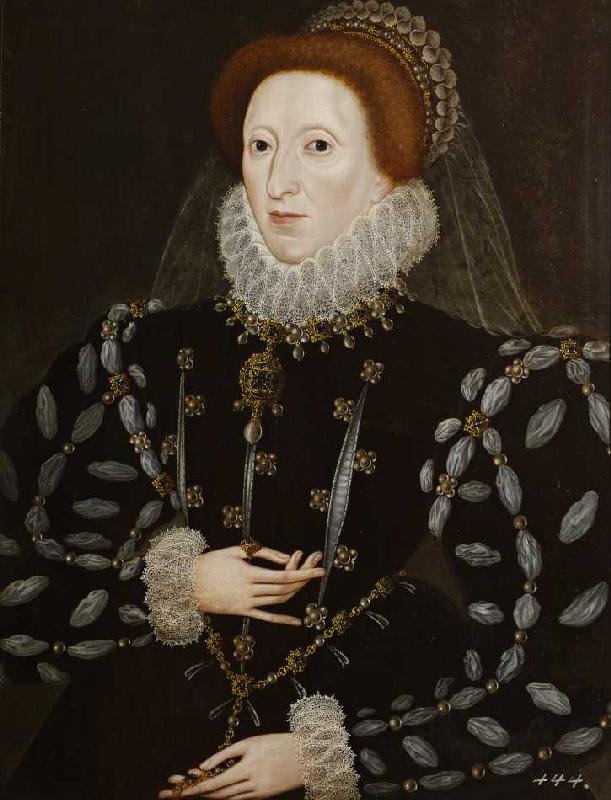 Königin Elisabeth I. von England (1533-1603), Tochter Heinrichs VIII. und Anne B a (circa 1900) Pittore anonimo