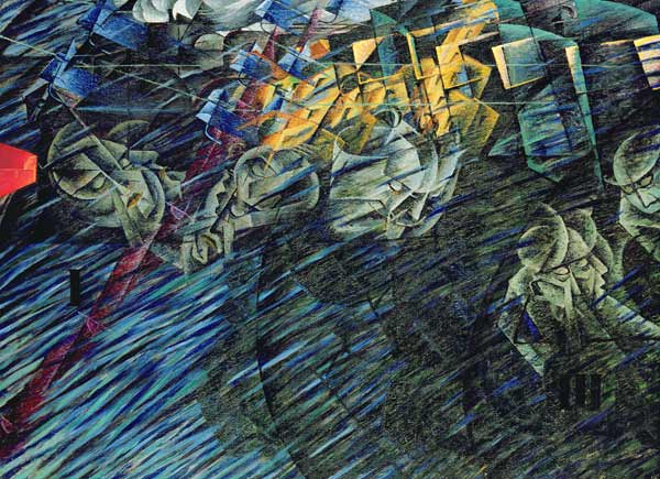 States of Mind: Those Who Go a Umberto Boccioni