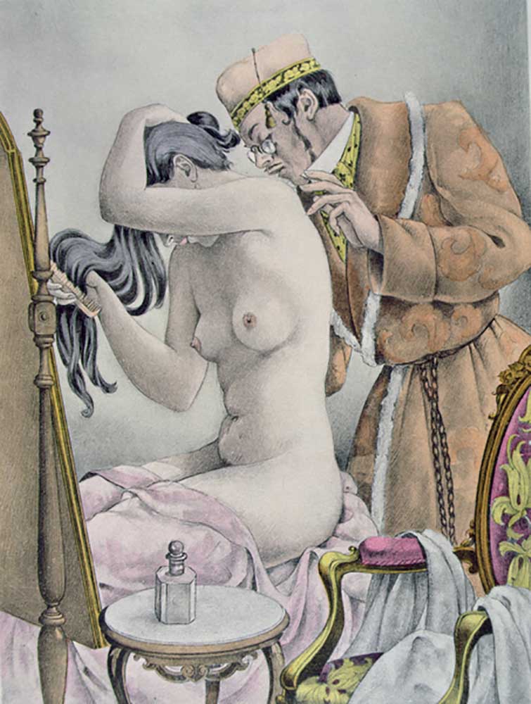 Illustration for Madame Bovary by Gustave Flaubert (1821-80) published by Gibert Jeune, 1953 a Umberto Brunelleschi