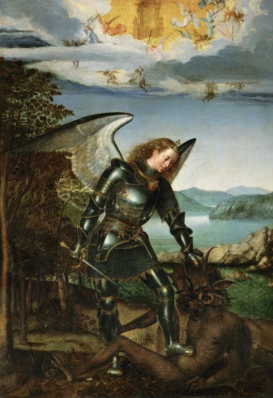 Saint Michael the Archangel a Unbekannter Künstler