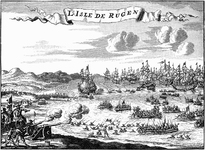 The Conquest of Rügen 1715 a Unbekannter Künstler