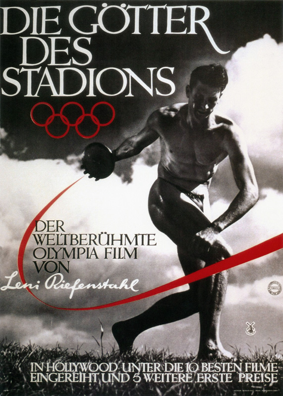 The Gods of the Stadium (Olympia Film by Leni Riefenstahl) a Unbekannter Künstler