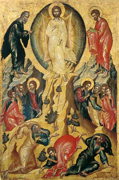The Transfiguration of Jesus a Unbekannter Künstler