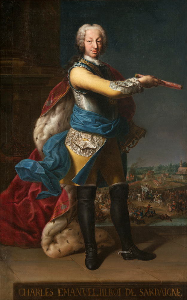 Charles Emmanuel III (1701-1773), Duke of Savoy and King of Sardinia a Unbekannter Künstler