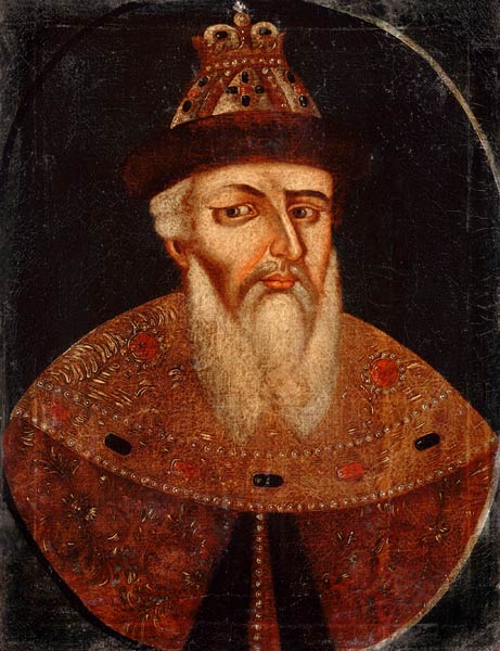 Portrait of the Tsar Ivan IV the Terrible (1530-1584) a Unbekannter Künstler