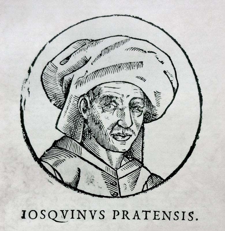 Portrait of the Composer Josquin des Prez a Unbekannter Künstler