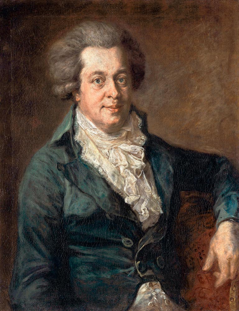 Portrait of Wolfgang Amadeus Mozart a Unbekannter Künstler