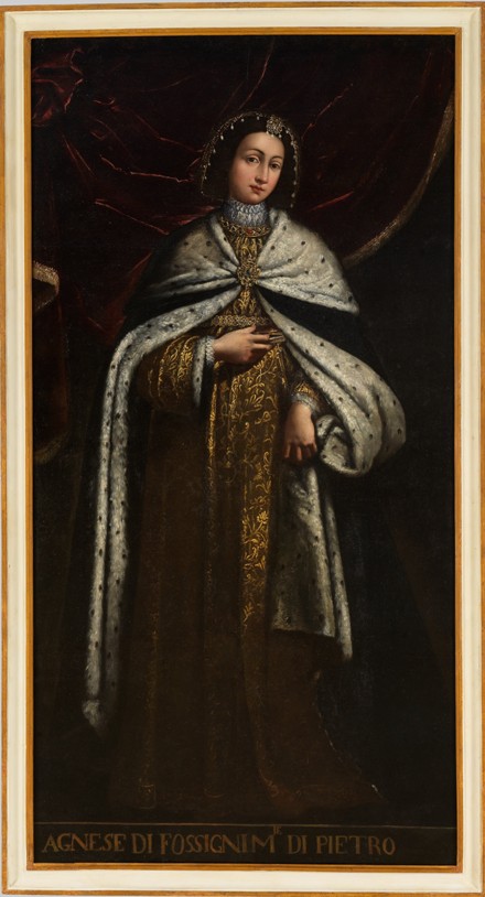 Agnes of Faucigny, wife of Peter II, Count of Savoy a Unbekannter Künstler