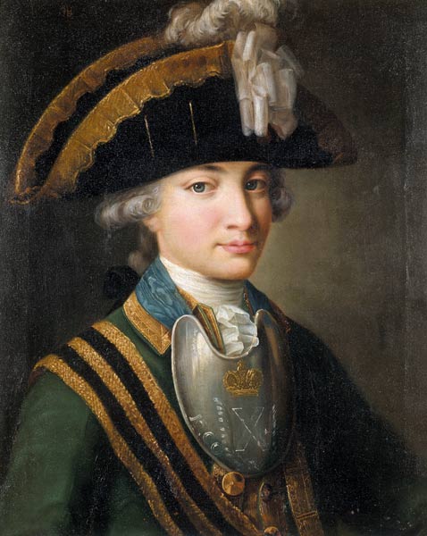 Portrait of Prince Alexander Sergeevich Stroganov (1771-1815) a Unbekannter Künstler
