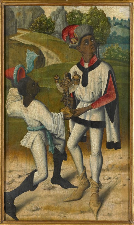 Balthasar, One of the Three Kings with Servant a Unbekannter Künstler