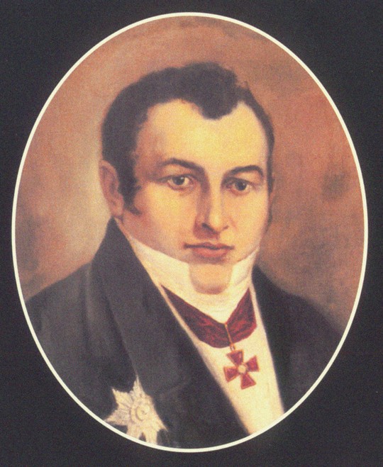 Baron Paul Ludwig Schilling von Cannstatt (1786-1837) a Unbekannter Künstler