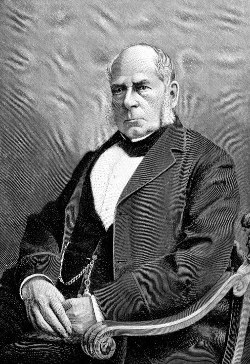 English engineer and inventor Sir Henry Bessemer (1813-1898) a Unbekannter Künstler