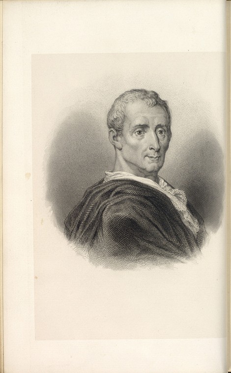 Charles de Secondat, Baron de Montesquieu (1689-1755) a Unbekannter Künstler