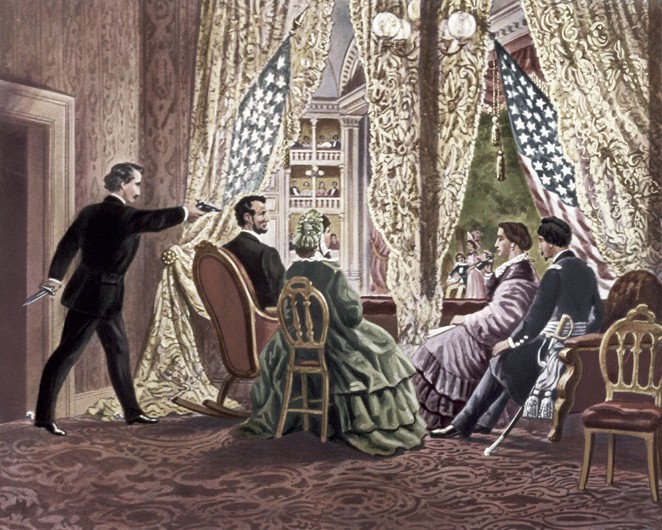 The Assassination of Abraham Lincoln a Unbekannter Künstler