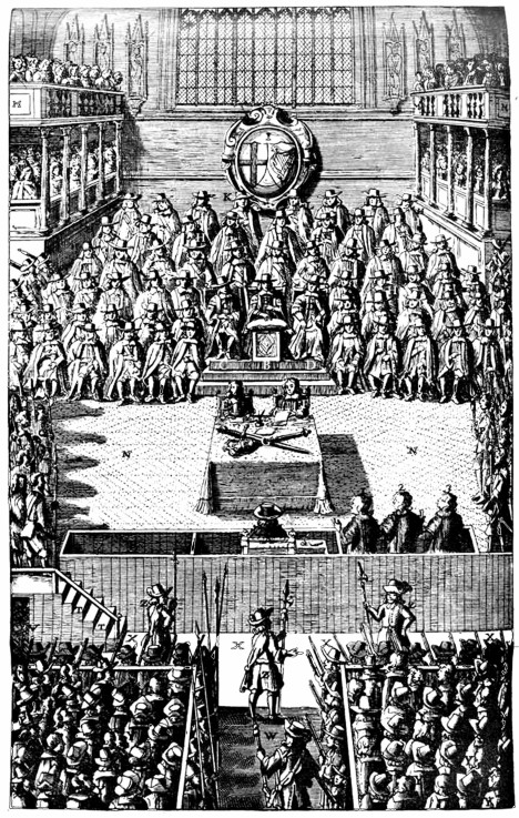 High Court of Justice for the trial of Charles I on January 4, 1649 a Unbekannter Künstler